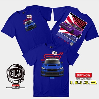 เสื้อผู้ชายเท่ - บ้าSUBARUIMPREZASTIWRXWRCV6เสื้อยืดรถยนต์เสื้อยืดรถยนต์