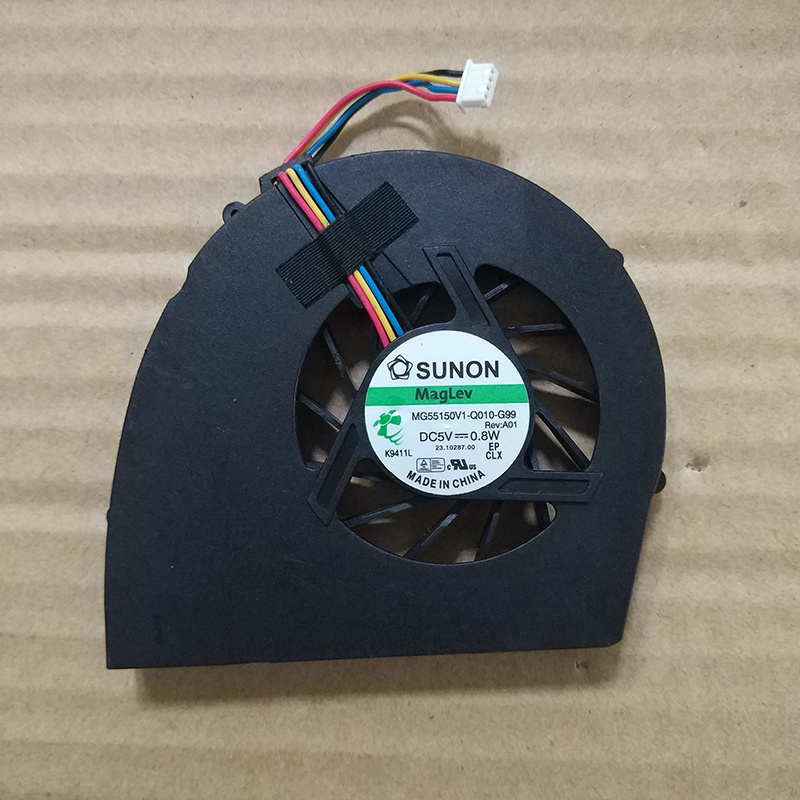 พัดลมระบายความร้อน CPU สําหรับ Dell Inspiron 1750 SUNON MG55150V1-Q010-G99 พัดลมระบายความร้อน 23.102