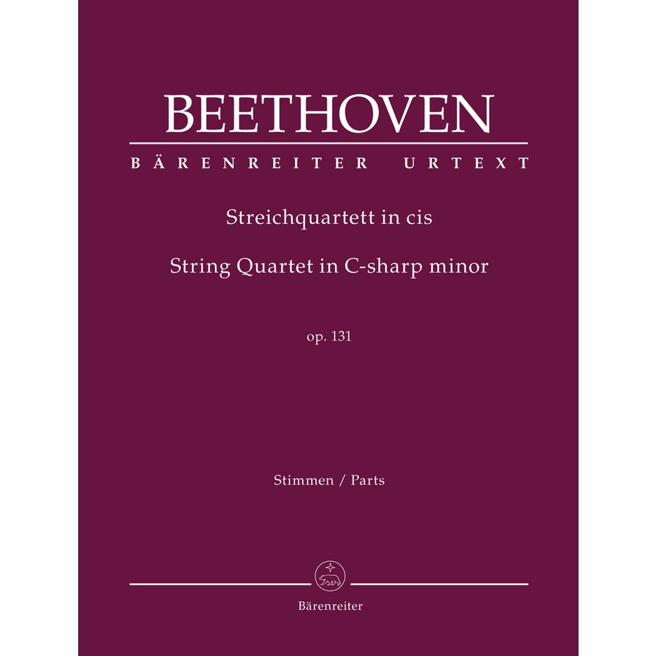 Beethoven, Ludwig van String Quartet in C-sharp minor op. 131 (BA9031)