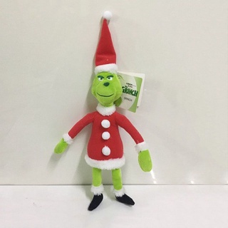 ตุ๊กตายัดนุ่น How The Grinch Stole ของขวัญวันฮาโลวีน คริสต์มาส สําหรับเด็กผู้ชาย และเด็กผู้หญิง