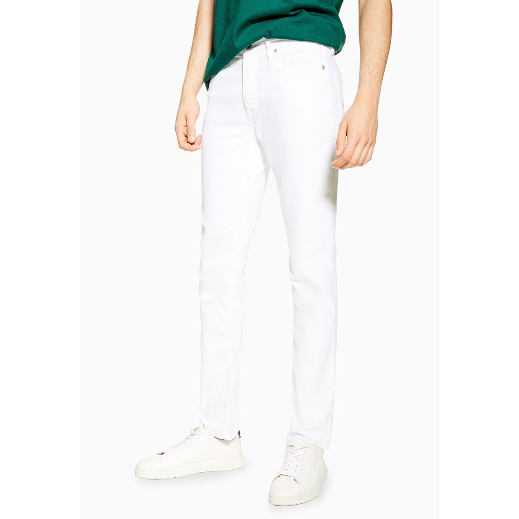 TOPMAN กางเกงยีนส์ White Slim รุ่น 69F16RWHT สีขาว