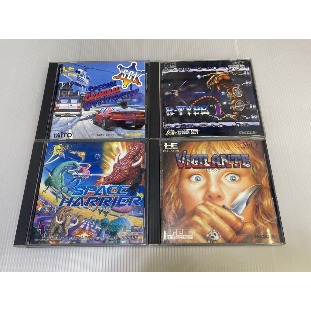 แผ่นเกมส์ PC Engine Hucard Game