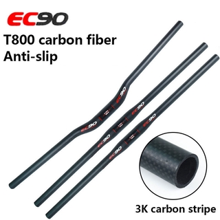 EC90 NEW แฮนด์จักรยาน ปลอกแฮนด์จักรยาน Bike Handlebar T800 แฮนด์คาร์บอนไฟเบอร์ MTB แฮนด์จักรยานเสือภูเขาแฮนด์ตรงแฮนด์แบน / แฮนด์ไรเซอร์