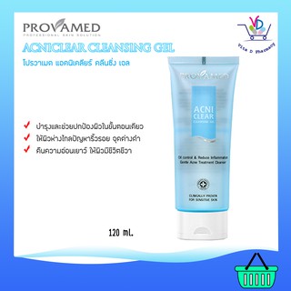 Provamed Acniclear cleansing gel 120 ml.