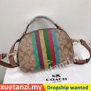 Coach กระเป๋าถือผู้หญิง C5642 Serena Satchel ที่จับด้านบน / กระเป๋าสะพายข้าง / สลิง