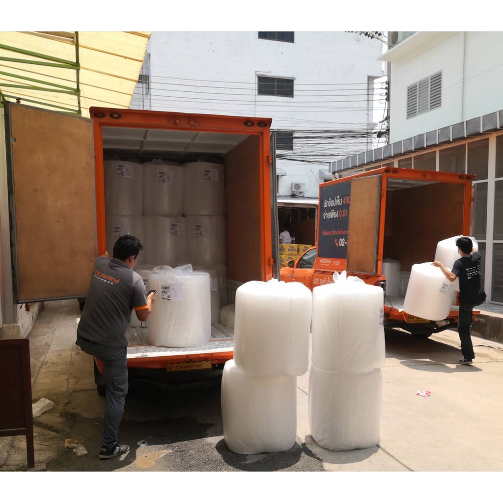 ถูกสุด!! ** สั่งได้ครั้งละไม่เกิน 4 ลูก ** #แอร์บับเบิ้ลกันกระแทก พลาสติกกันกระแทก หน้ากว้าง 25ซม. ยาว 100 #Air Bubble - รูปที่ 3