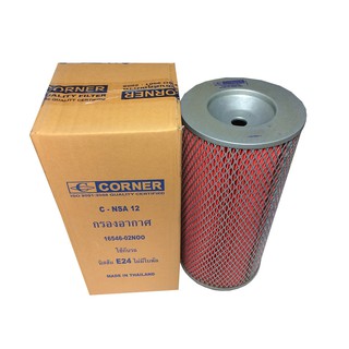 กรองอากาศ Corner Nissan Urvan E24 16546-02N00