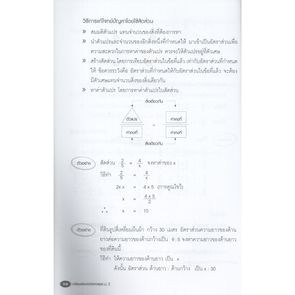 Learning Station - หนังสือเตรียมสอบคณิตศาสตร์ ม.2