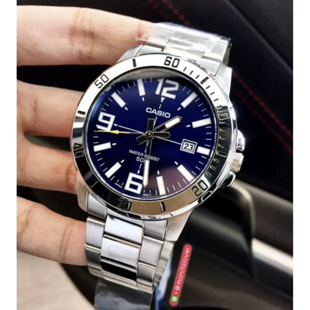 นาฬิกาผู้ชาย Casio รุ่น MTP-VD01D สายแสตนเลส - รูปที่ 2