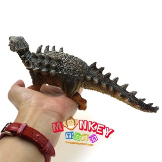 Monkey Toys - โมเดลไดโนเสาร์ Polacanthus เขียว ขนาด 23.00 CM (จากหาดใหญ่)