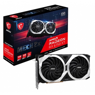 VGA (การ์ดแสดงผล) MSI RADEON RX 6750 XT MECH 2X 12G OC - 12GB GDDR6 รับประกัน 3 - Y