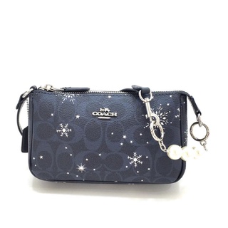 Coach Nolita ป้ายสัญลักษณ์ ลายเกล็ดหิมะ 19 นิ้ว