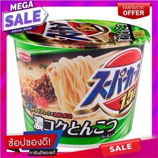 เอชคุกราเมงกึ่งสำเร็จรูปรสซุปกระดูกหมู 112กรัม H. Cook Instant Ramen Pork Bone Soup Flavor 112g.