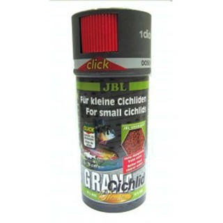 JBL GranaCichilid (CLICK)  อาหารสำหรับปลาหมอแคระ 110g./250ml
