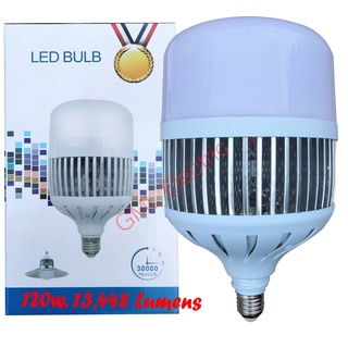 Pemco หลอดไฟ LED 120w. แสงขาว/วอร์ม/คูลไวท์ ขั้ว E27/E40 หลอดไฟ 120w หลอดไฟประหยัดพลังงาน หลอดไฟประหยัด หลอดไฟโรงงาน