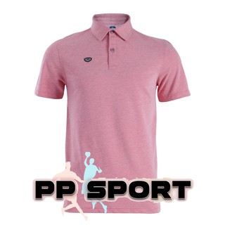 เสื้อโปโลชายสีแดง Grand Sport รุ่น 012575 ผ้า cotton Polyester S-3XL(4L)