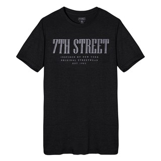 7th Street (Basic) เสื้อยืด รุ่น MST102 สีเทาดำ