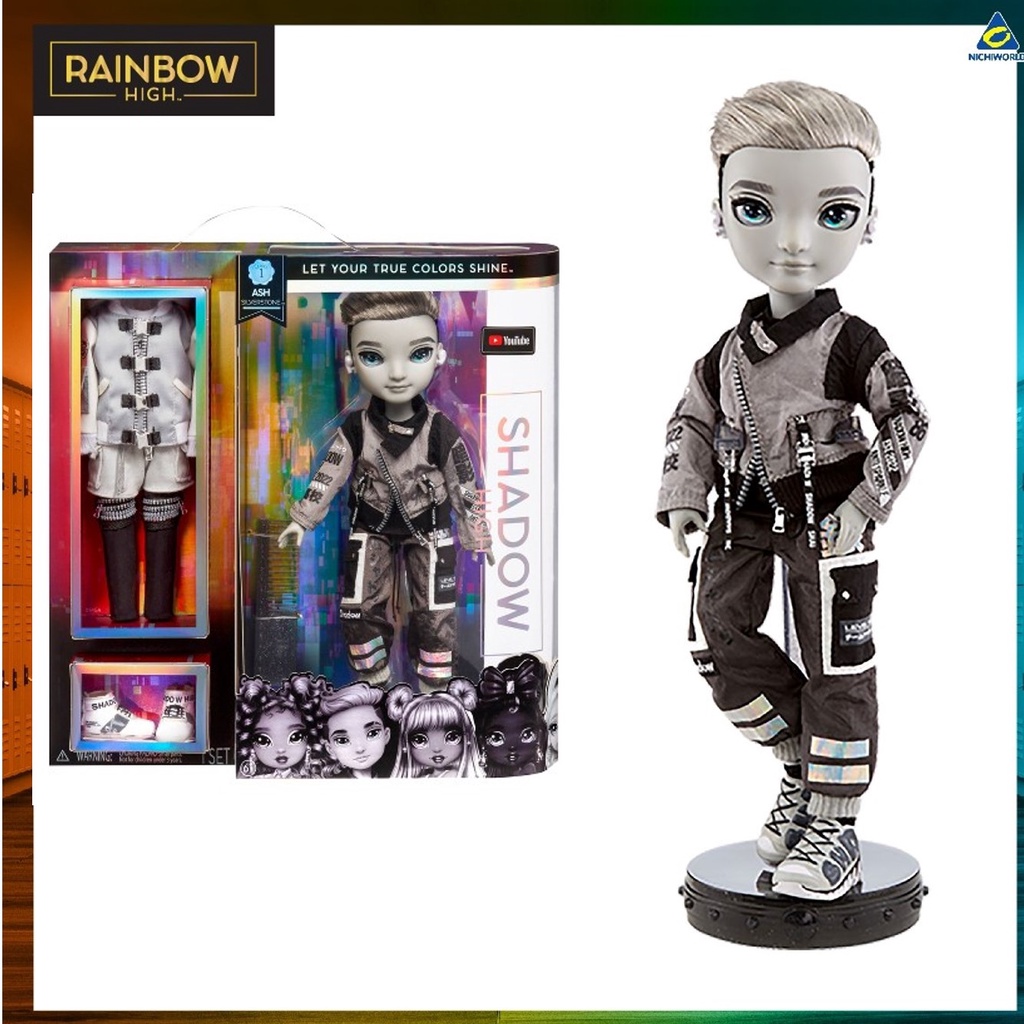 Rainbow High Shadow Series 1 Ash Silverstone เรนโบว์ไฮ ชาโดว์ ซีรีส์ 1 รหัสRBH583578