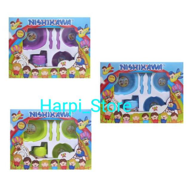 ชุดจานกล่องกลาง Baby NISHIKAWA