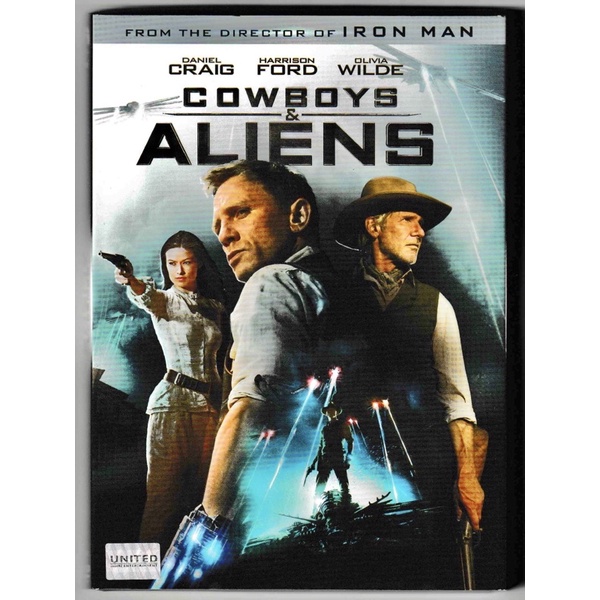 DVD Cowboys & Aliens มีพากย์ไทย มีเคสสวม