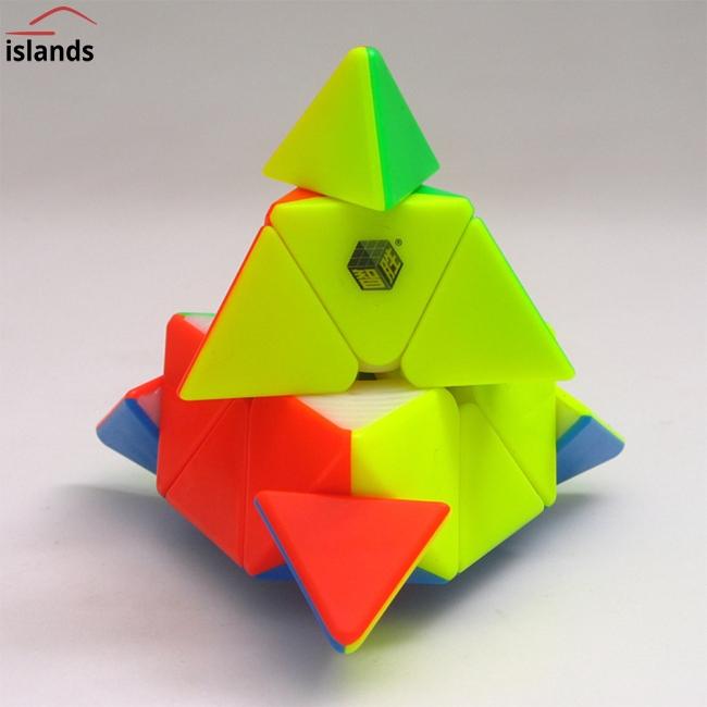 Yuxin Little Magic Professional Pyramid 3x3x3 Speed Magic Cube Puzzle ...