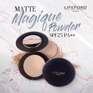 ไลฟ์ฟอร์ด แมทท์ เมจิค พาวเดอร์ เอสพีเอฟ 25 พีเอ++ Lifeford Paris Matte Magique Powder SPF25 PA++ 10 กรัม