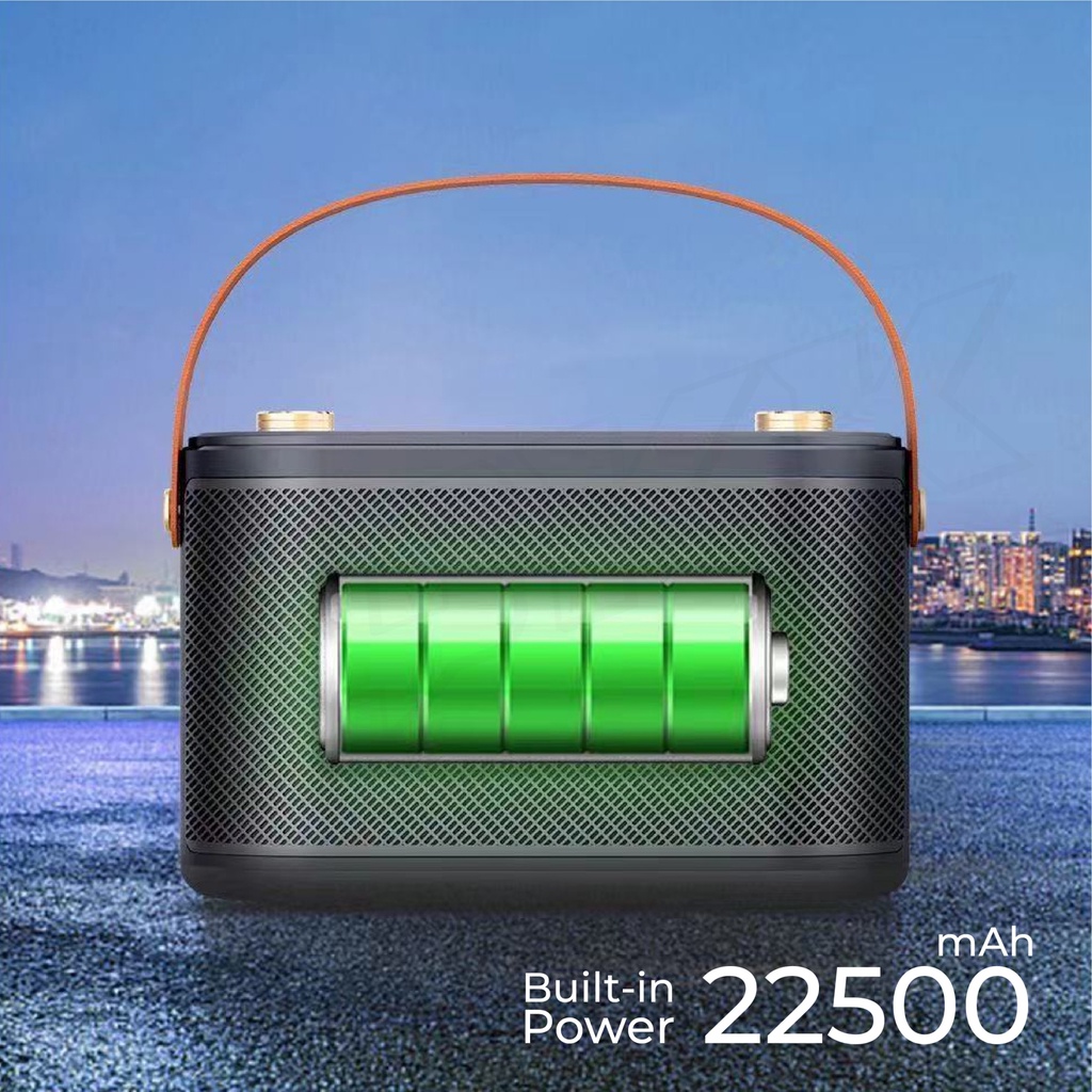 🔥รุ่นใหม่ล่าสุด🔥 W-king H10 / H10S ลำโพง ลำโพงบลูทูธ กำลังขับ 120W เบสแน่น Bluetooth Speaker ลำโพงไร้สาย แถม ไมโครโฟน