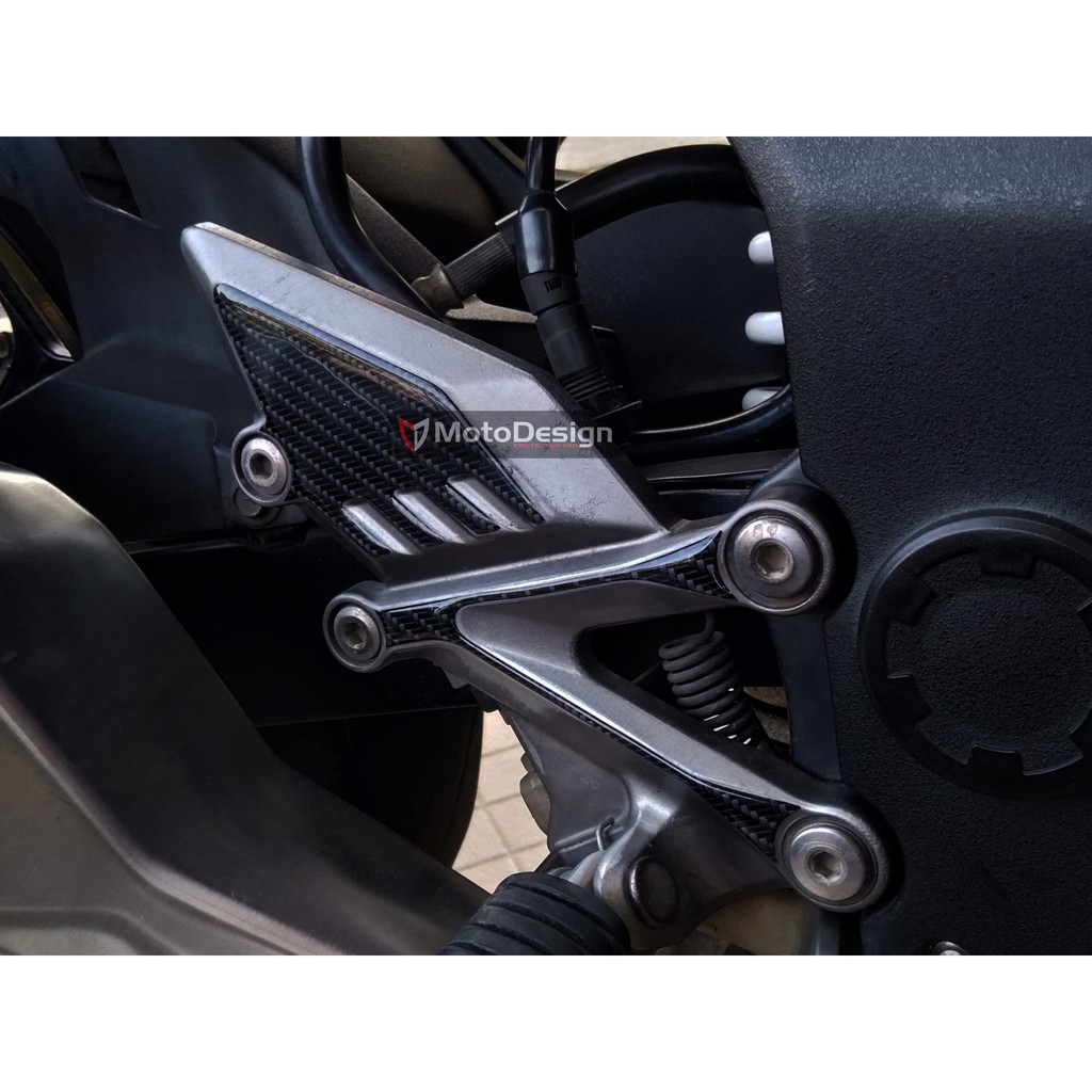 แผ่นกันรอยสติ๊กเกอร์นูน Footstep Ninja 250 Mono SL 250RR 250SL Z250SL