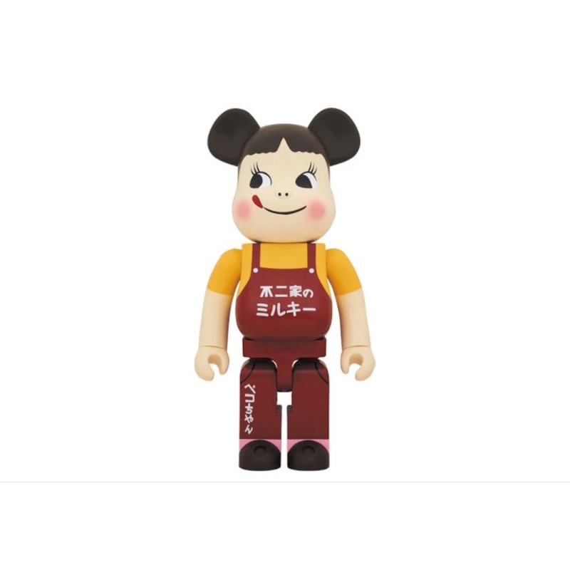 Bearbrick Peko-chan Vintage Version 1000% **ของแท้ มือ1**