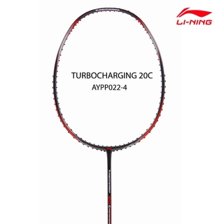 LI-NING ไม้แบดมินตัน รุ่น TURBOCHARGING 20C (AYPP022-4) แถมซอง+พันด้าม+เอ็น AP6 พร้อมขึ้น ฟรี