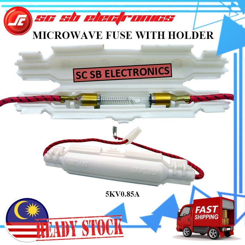 5KV 0.85A MICROWAVE FUSE WITH HOLDER OVEN FUSE