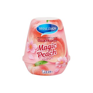 เจลปรับอากาศทั่วไป SHALDAN 180กรัม MAGIC PEACH | SHALDAN | 4003105 น้ำหอมปรับอากาศและที่ดูดความชื้น อุปกรณ์ความสะอาด จัด