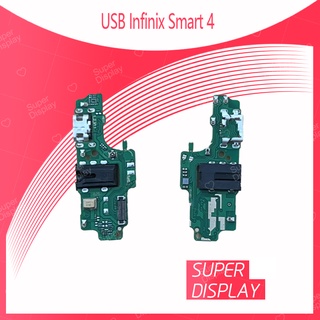 USB Infinix Smart 4 อะไหล่สายแพรตูดชาร์จ แพรก้นชาร์จ Charging Connector Port Flex Cable（ได้1ชิ้นค่ะ) Super Display