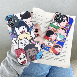 เคสโทรศัพท์มือถือลายการ์ตูนชินจังสําหรับ Redmi 9T 9 9A 9C Note 10 Pro 9s 9 8 7 Pro Xiaomi Mi 11 Lite 10T Pro