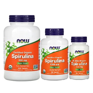 ออแกนิคสาหร่ายสไปรูลิน่า Organic Spirulina 500mg