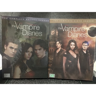 The Vampire Diaries DVD Season 2,6กล่องสวม มือ1