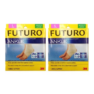 FUTURO ANKLE L อุปกรณ์พยุงข้อเท้า ฟูทูโร่ ไซส์ L รุ่น 47876 (2 อัน)