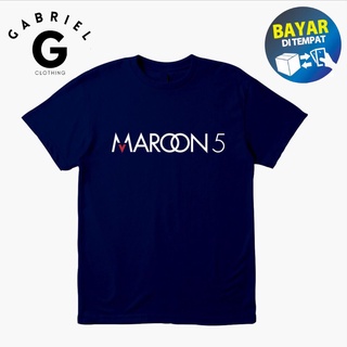 เสื้อยืด พิมพ์ลาย Maroon 5 Band สําหรับผู้ชาย และผู้หญิง 993