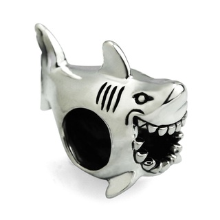 OHM Beads รุ่น Sharking Around - Silver 925 Charm เครื่องประดับ บีด เงิน เแก้ว จี้ สร้อย กำไล OHMThailand