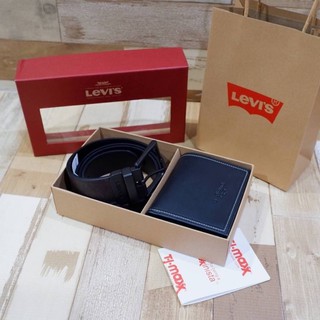 ✴set กระเป๋าสตางค์+เข็มขัด Levis ✴