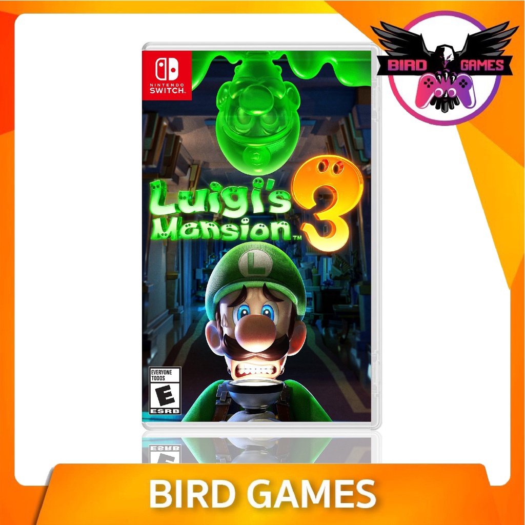 Luigi’s Mansion 3 Nintendo Switch Game แผ่นแท้มือ1!!!!! (Luigi Switch)(Luigi Mansion 3 Switch)