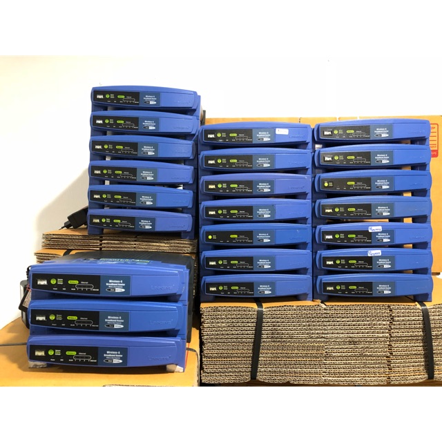 [สุดฮิตในตำนาน] Linksys WRT54GL พร้อมใช้งาน