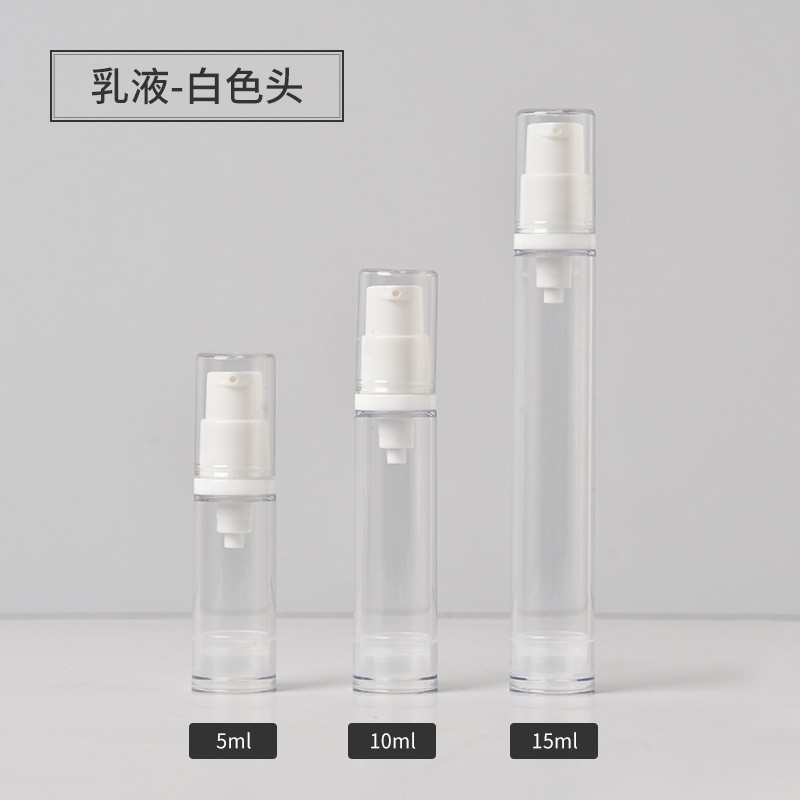 Hani พร้อมส่ง ขวดปั๊มสูญญากาศเปล่า ขนาด 5 มล. 10 มล. 15 มล. สําหรับเดินทาง