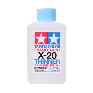 (ขวดใหญ่) Tamiya 80040 Enamel X-20 Thinner 250 ml 4950344996612 4950344067510 (Tool)