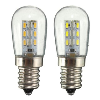 e12 หลอดไฟ led ac 220 v 3 w สําหรับติดตู้เย็น e 12 24 led 3014