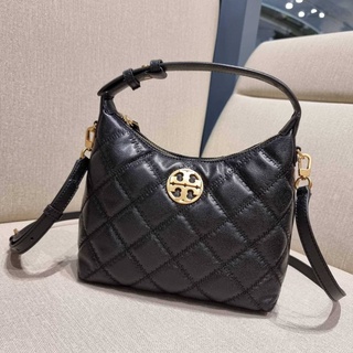 กระเป๋าถือ กระเป๋าสะพาย ขนาดเล็ก TORY BURCH WILLA MINI HOBO ฮอตไอเท็ม กระเป๋าถือ/สะพาย ทรงโฮโบ