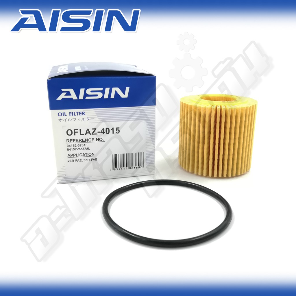 กรองน้ำมันเครื่อง AISIN สำหรับ TOYOTA ALTIS, PRIUS (กรองกระดาษ) (OFLAZ-4015)