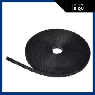 Biqu (ชุดละ1เมตร) Pu With Steel Core Gt2 Belt Black Color 2gt Timing Belt For 3d Printer Part