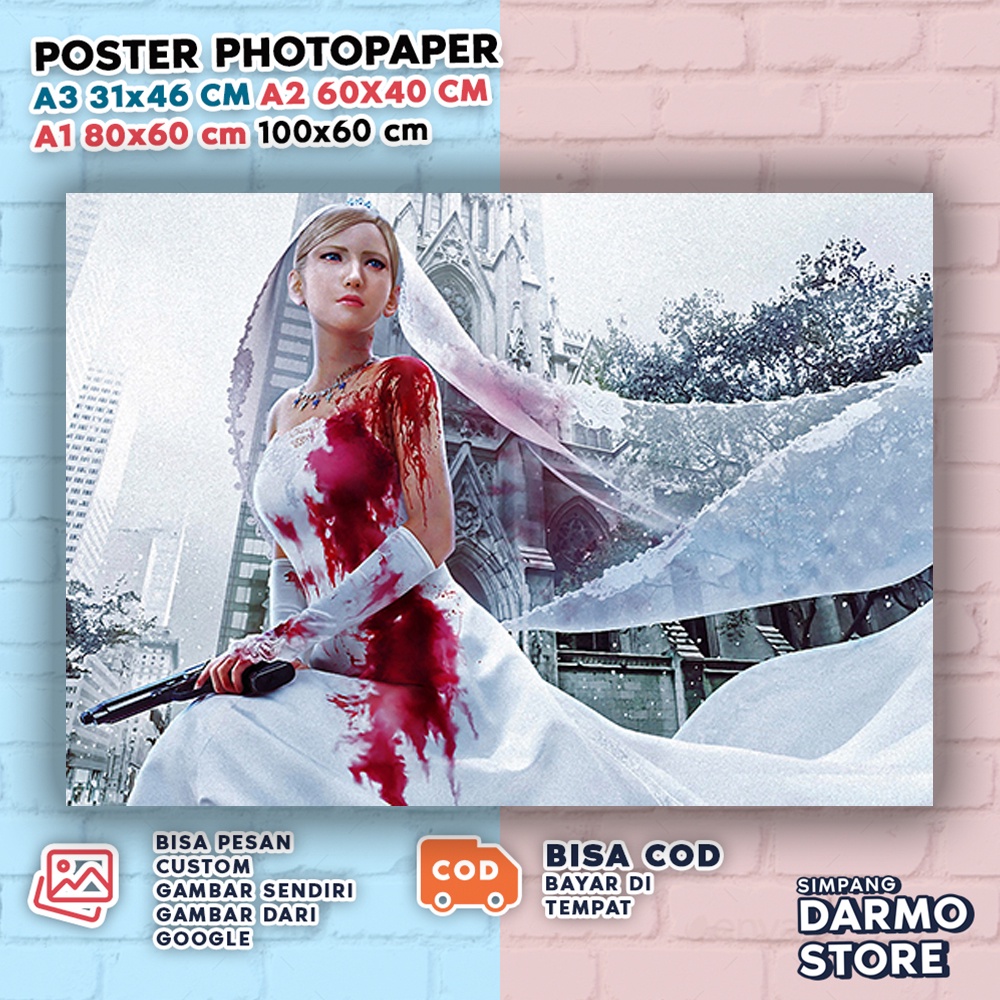 โปสเตอร์ Parasite Eve PE PEE-22 สําหรับแขวนตกแต่งผนัง