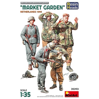 MI35393 MARKET GARDEN” NETHERLANDS 1944. RESIN HEADS 1/35